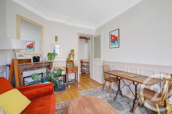 Appartement F2 à vendre  2 pièces - 34,23 m 2   PARIS  - 75019