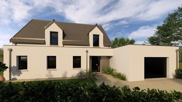Terrain + Maison à vendre 5 pièces - 152 m²
