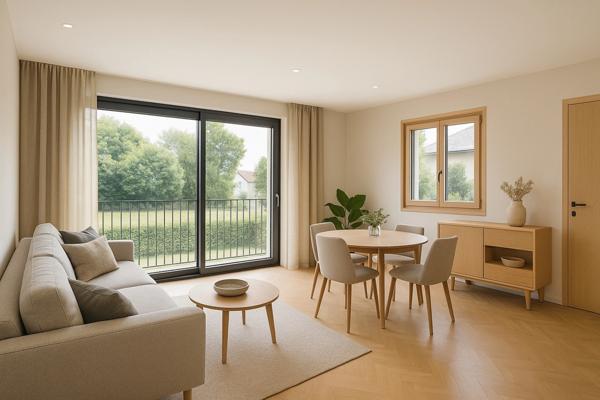 T3 avec balcons et 3 parkings à CHARTRES (28)