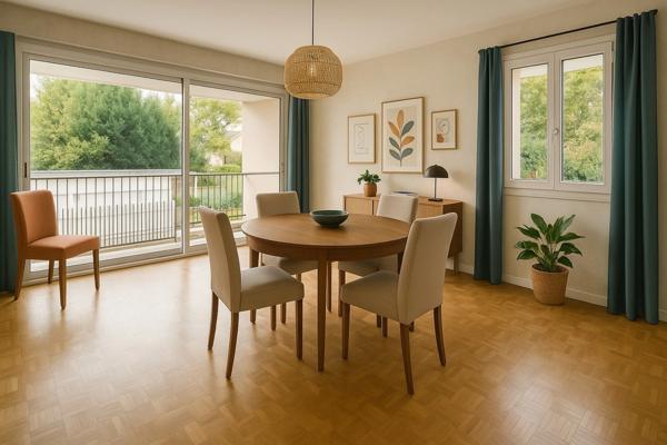 T3 avec balcons et 3 parkings à CHARTRES (28)