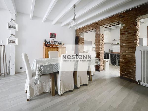 Nouvelle Exclusivité NESTENN : Maison semi-mitoyenne 130m2 en centre-ville avec 4 chambres!