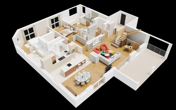 Appartement à vendre    4 pièces •  La Rochelle