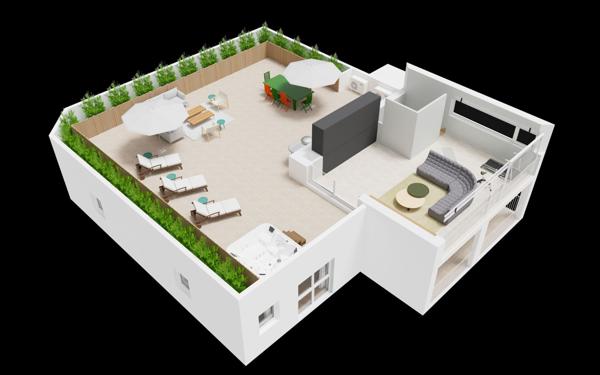 Appartement à vendre    4 pièces •  La Rochelle