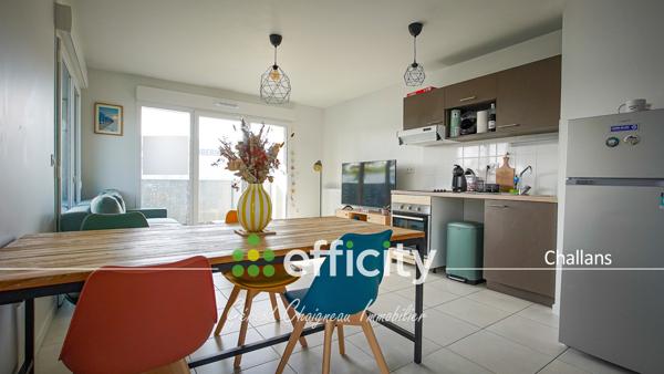 Appartement 3 pièces - 62 m²