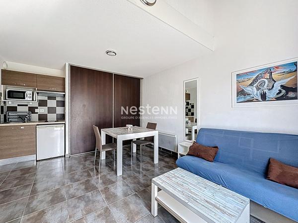 Maison  2 pièce(s) 34m2  dans résidence avec piscine à 4km des plages