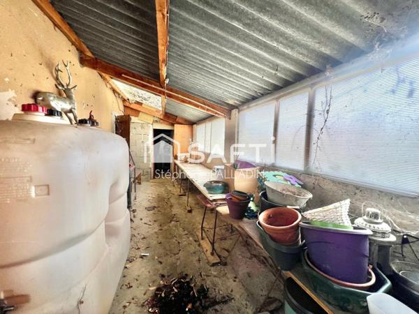 MAISON DE VILLAGE INDEPENDANTE AVEC JARDIN , PUITS ET DEPENDNACE