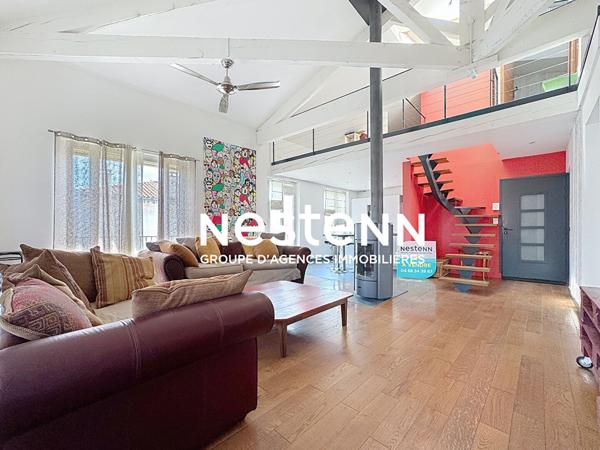 Appartement Perpignan 4 pièces en duplex avec entrée indépendante à La Lunette.