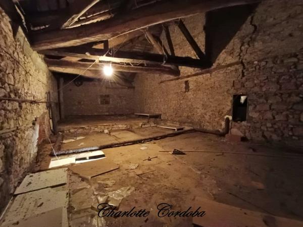 Maison en pierre avec garage et combles aménageables – charme et potentiel SERIGNAC SUR GARONNE