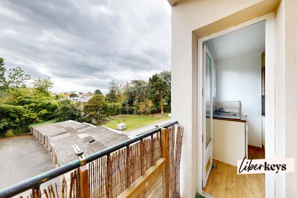 Nantes Centre – Appartement T3 de 59 m² avec balcon, garage et cave