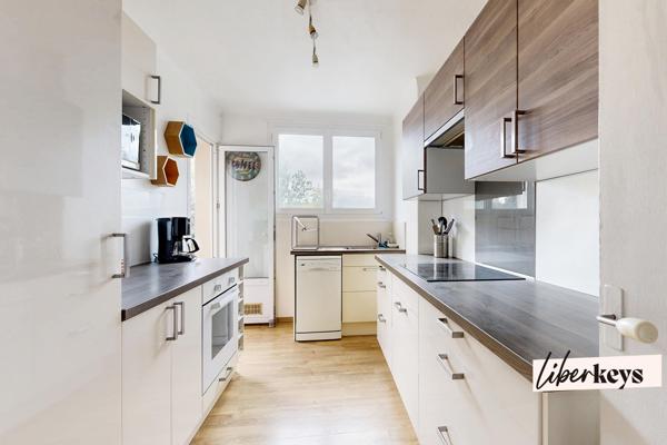 Nantes Centre – Appartement T3 de 59 m² avec balcon, garage et cave