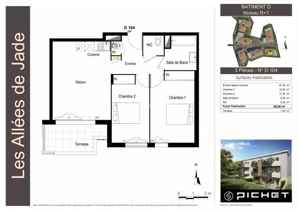 Location Appartement 3 pièces 60 m2 à Draguignan