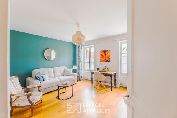 Maison de Charme en Pierre avec Atelier et Jardin bordé par un ru