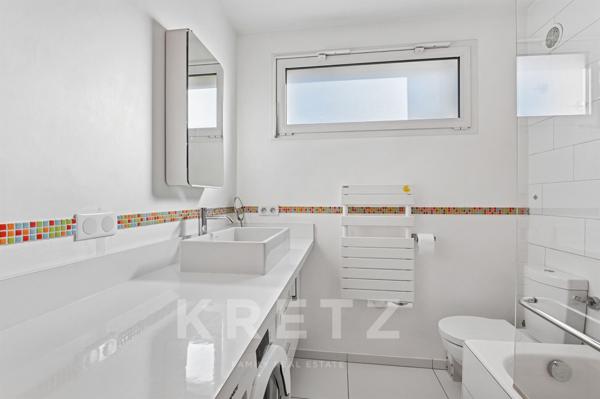 Appartement familial dernier étage avec roof top