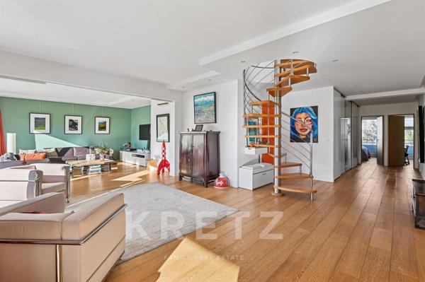 Appartement familial dernier étage avec roof top