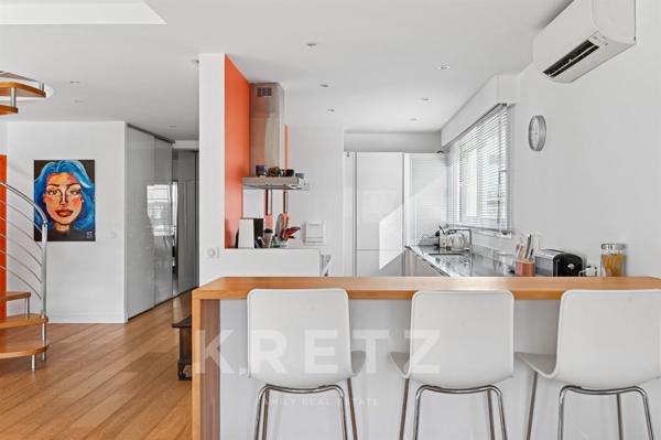 Appartement familial dernier étage avec roof top