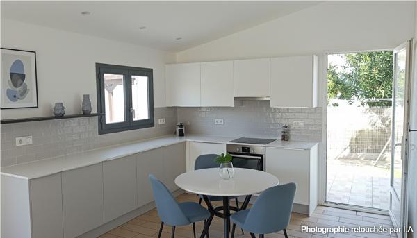 Villa 3 faces 3 chambres avec piscine quartier calme