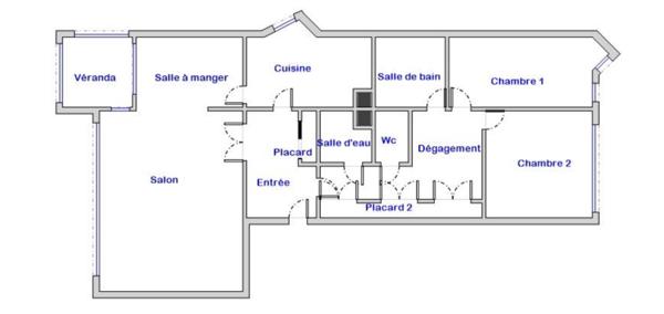 Appartement à vendre 4 pièces 91,5 m² Boulogne-Billancourt