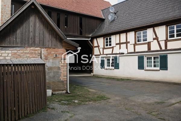 Maison à réhabiliter avec dépendance sur un terrain de 10 ares 34 !