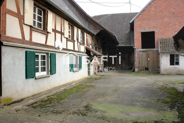 Maison à réhabiliter avec dépendance sur un terrain de 10 ares 34 !