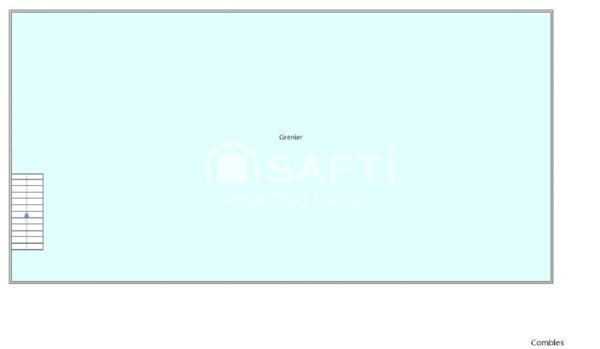 Maison à réhabiliter avec dépendance sur un terrain de 10 ares 34 !