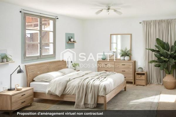 Maison à réhabiliter avec dépendance sur un terrain de 10 ares 34 !