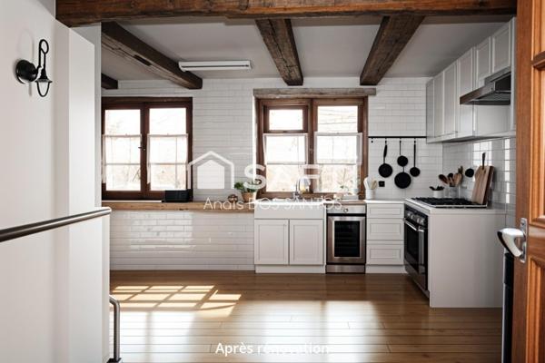 Maison à réhabiliter avec dépendance sur un terrain de 10 ares 34 !