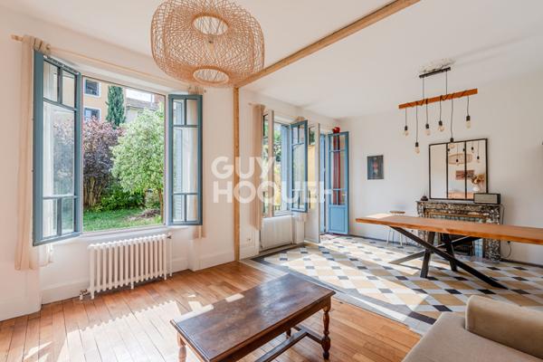 RARE Maison 1930 avec jardin à la Croix-Rousse 185.8m2 5 chambres possibilité 6