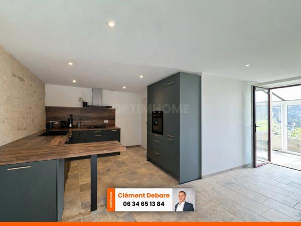 Maison de plus de 100 m² avec 2 chambres