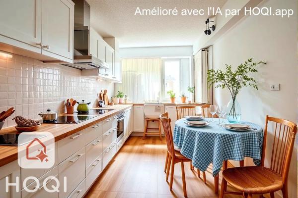 Appartement 4 pièces – 74 m² environ à Saint-Herblain (ref : 1782T)