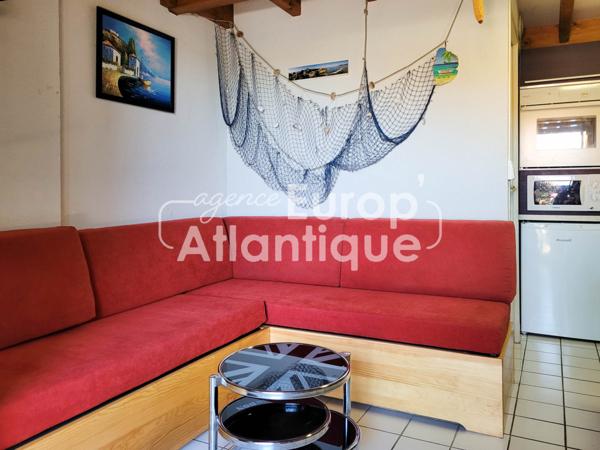 Maison mitoyenne d'angle T2 bis - 37.47m² - Résidence piscine et gardien - LA PALMYRE