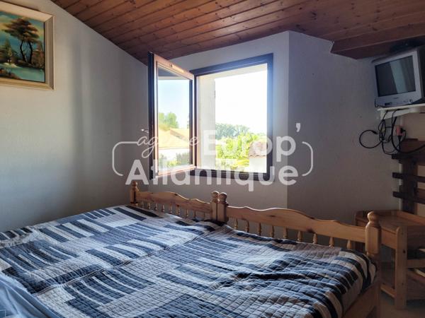 Maison mitoyenne d'angle T2 bis - 37.47m² - Résidence piscine et gardien - LA PALMYRE