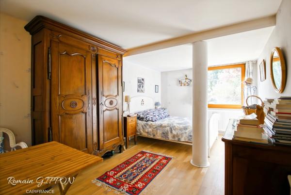 Maison d’architecte 7 pièces 220m2 - vue et accès Moselle via ponton privatif - LIVERDUN (54)