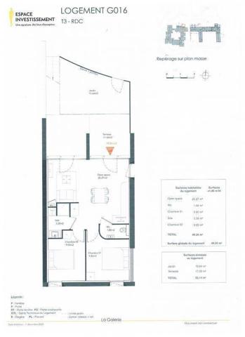 Appartement 3 pièces - 35800 Dinard