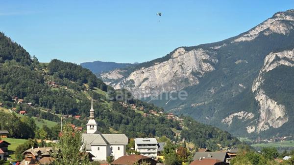 Superbe appartement 2 pièces, vue exceptionnelle sur le Mont-Blanc - CORDON (74)