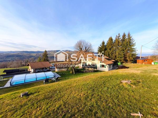 Maison 120 m² – Parcelle 3 719 m² – Piscine – Dépendance – Vue dégagée