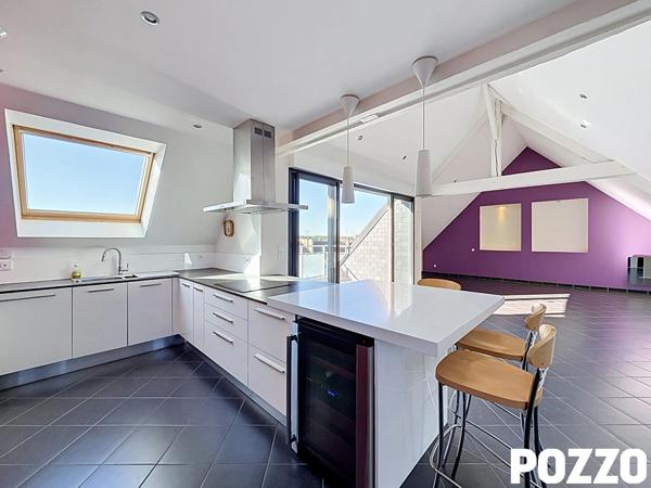 Rare à la vente ! Coeur de ville Saint-Lô Appartement 5 pièce(s) 126 m2 avec terrasse exposée sud et garage SAINT-LO