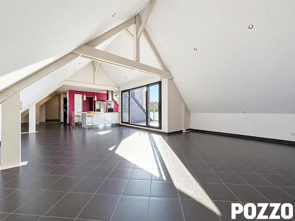 Rare à la vente ! Coeur de ville Saint-Lô Appartement 5 pièce(s) 126 m2 avec terrasse exposée sud et garage SAINT-LO