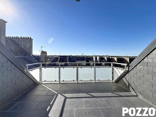 Rare à la vente ! Coeur de ville Saint-Lô Appartement 5 pièce(s) 126 m2 avec terrasse exposée sud et garage SAINT-LO