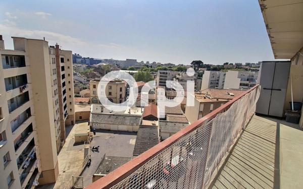 Appartement à vendre    3 pièces • 54,44 m2 Marseille 13