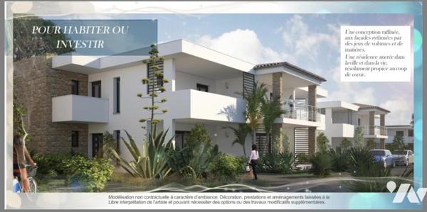 VEFA d'un Duplex de type 3 avec terrasses et jardin