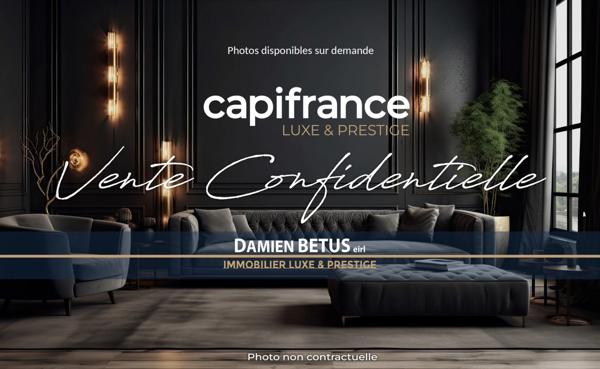 À vendre, Maison de charme, 7 pièces, à SAINT GILLES CROIX DE VIE en Vendée (85) avec piscine.