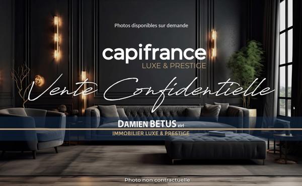 À vendre, Maison de charme, 7 pièces, à SAINT GILLES CROIX DE VIE en Vendée (85) avec piscine.