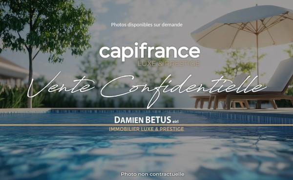 À vendre, Maison de charme, 7 pièces, à SAINT GILLES CROIX DE VIE en Vendée (85) avec piscine.