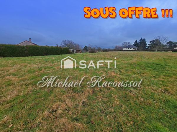Terrain à bâtir - 3200m² - Saint Vallier