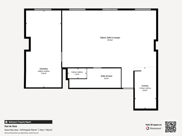 Appartement
         3 pièces
        - 85 m² Exclusivité 339 000 € *