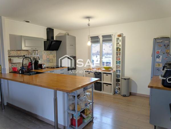 Maison 119 m² quartier Mas de Possac, 4 chambres, jardin, piscine et garage