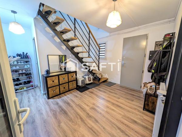 Maison 119 m² quartier Mas de Possac, 4 chambres, jardin, piscine et garage