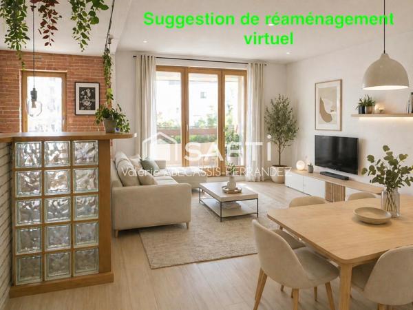 Beau Duplex avec terrasse, cave et parking