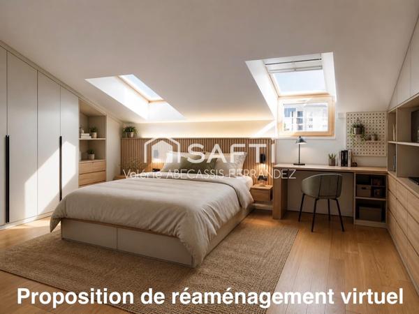 Beau Duplex avec terrasse, cave et parking