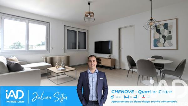 Appartement à vendre 2 pièces 49 m² Chenôve